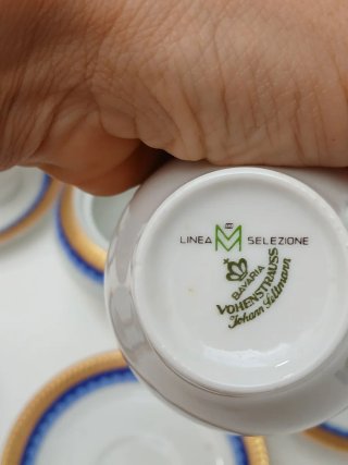 Servizio caffè vintage porcellana