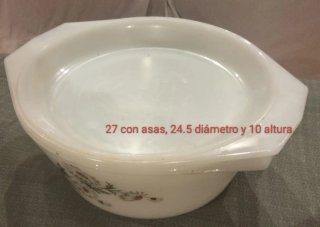 Vajilla Arcopal Años 70 Floral