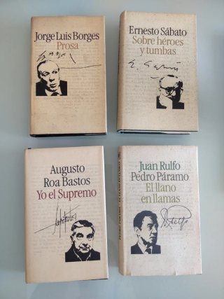 8x16€ Maestros de la Narrativa Hispánica
