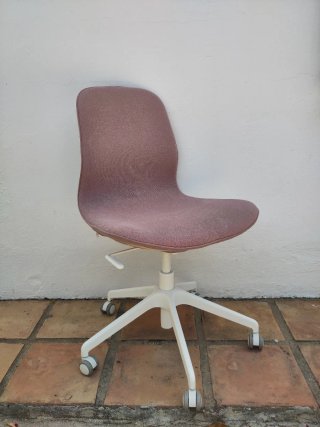 Silla Oficina Ikea Langfjall Rosa