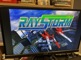 RayStorm Sony Playstation PS1 PSX NTSC JAP
