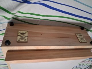 Caballete de madera para pintar