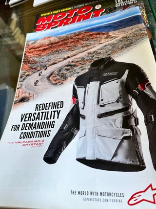 Rivista moto sprint, numero 17 aprile maggio 17