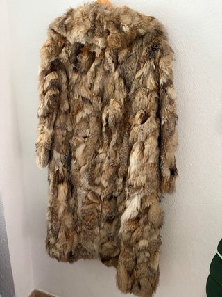 Abrigo de conejo vintage, El Corte Inglés boutique