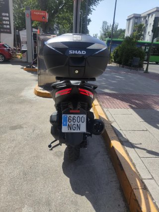 Scooter Zontes 125D Negra