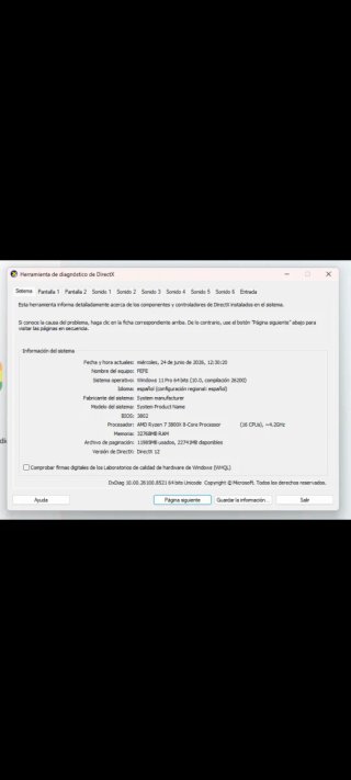 PC Gaming AMD Ryzen 7 3800X 32GB RAM