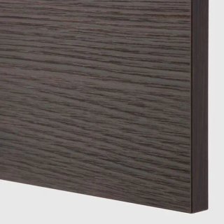 Puerta IKEA ASKERSUND Ceniza Marrón Oscuro 40x80