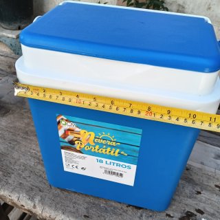 Nevera Portátil Azul 18 Litros