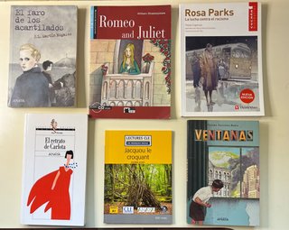 Pack libros lectura escolar ESO