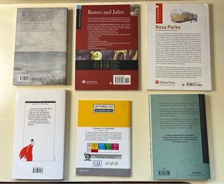 Pack libros lectura escolar ESO