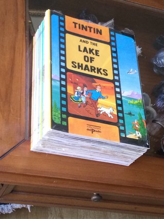 TINTIN EN INGLÉS COLECCION COMPLETA 22 TOMOS