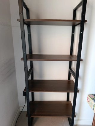 Estantería Metálica y Madera