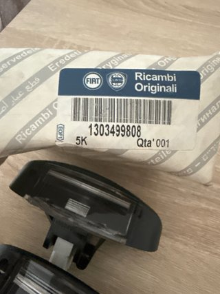 Luces matrícula Fiat Ducato (2 unidades)