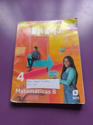 Matemáticas B, 4 secundaria, Revuela