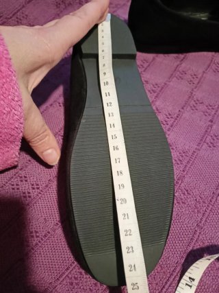 Zapatos negros planos