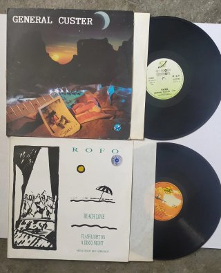 4 Maxi singles de los 80