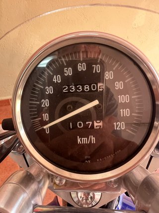 Kawasaki Eliminator 125 Azul