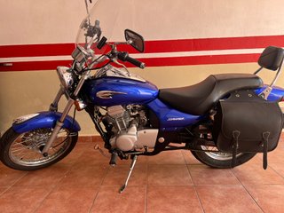 Kawasaki Eliminator 125 Azul