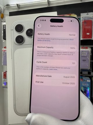 iPhone 17 Pro 256GB/100% bat factura garantía perf