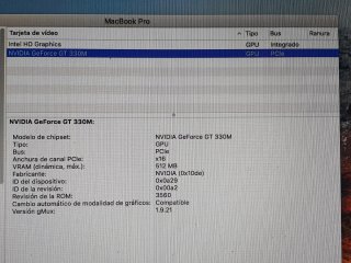 MacBook Pro 2010 i7 Plata