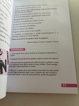 Selección de textos literarios 1.