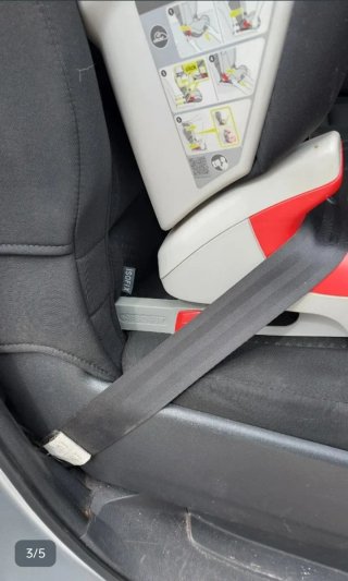 Silla coche Britax Römer negra