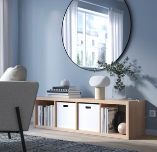 Estantería KALLAX Ikea Beige/Marrón