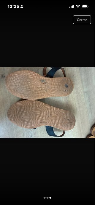 Sandalias de piel Popa negras
