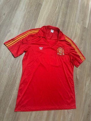 Camiseta España Adidas mundial 1982