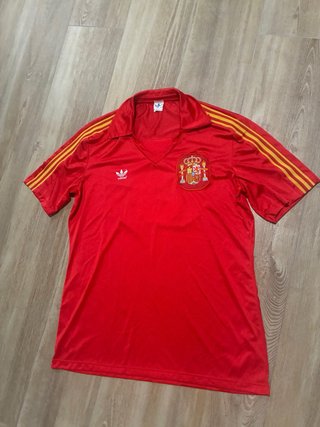 Camiseta España Adidas mundial 1982