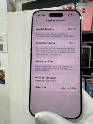 iPhone 17 Air 256GB /100% bat seminuevo perfecto
