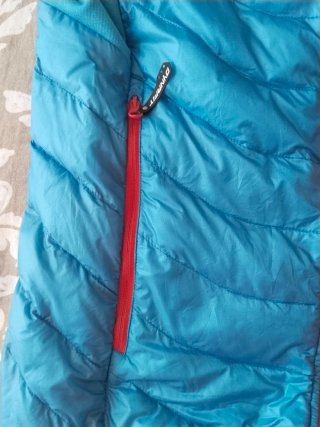 Chaqueta Dynafit Plumas Azul, talla M-L, hombre