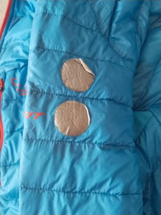 Chaqueta Dynafit Plumas Azul, talla M-L, hombre