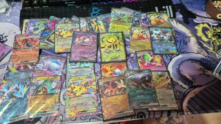 Lote 50 Cartas Pokémon EX y Ultra Raras