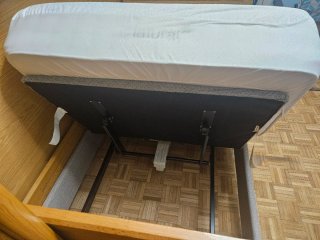 Cama articulada con colchón