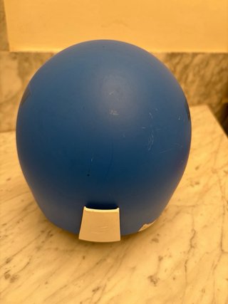 Casco infantil esquí azul
