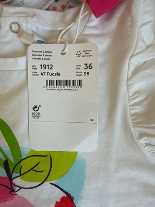 Vestido Mayoral niña 36 meses + diadema nuevo