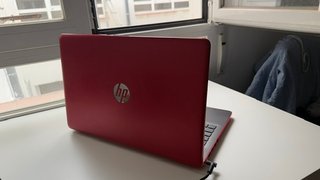 Portátil HP 15-DA2001NS Negro y Rojo