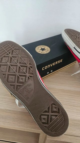 Converse Bambas Rojas Talla 43