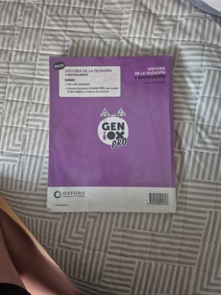 Historia de la Filosofía, 2 Bachillerato, Genio...