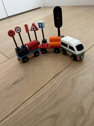 Tren de juguete  IKEA LILLABO madera