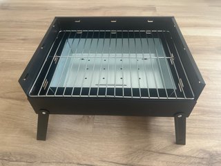 Barbacoa Portátil Carbón Negra