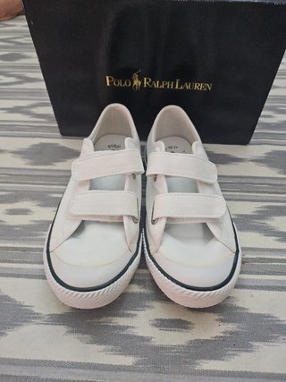 Zapatillas Polo Ralph Lauren Blancas Talla 27