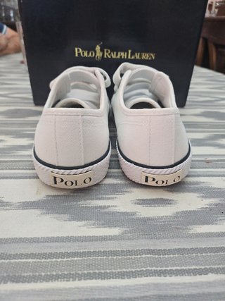 Zapatillas Polo Ralph Lauren Blancas Talla 27