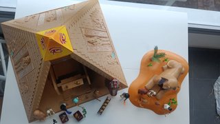 Playmobil Egipto Pirámide + Esfinge 4240 4242