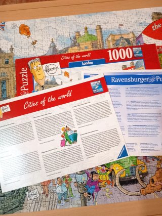Puzzle Ravensburger 1000 piezas Londres
