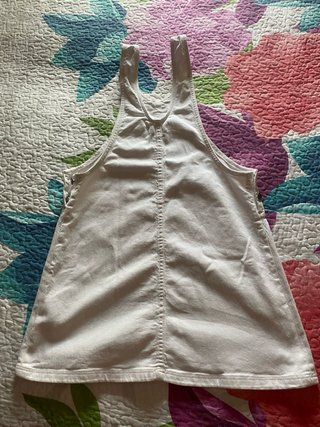 Falda Peto Vaquero Blanco