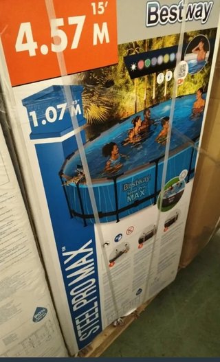 Piscina Desmontable Bestway Steel ProMAX 457x107