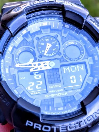 Casio G-Shock GA-100 Negro