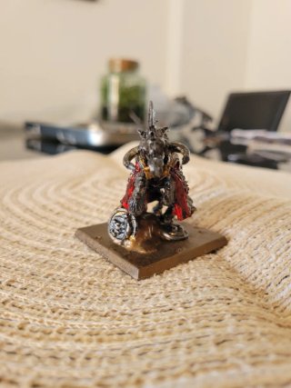 Miniatura Warhammer Caballo Negro
